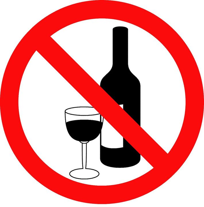 Avoid drinking alcohol while taking medications for chronic prostatitis