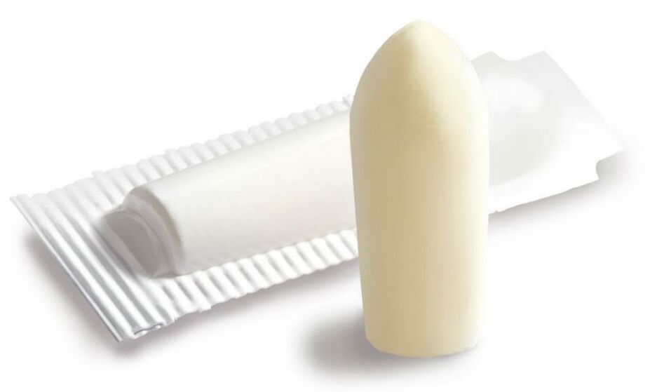 Suppositories for the treatment of male prostatitis