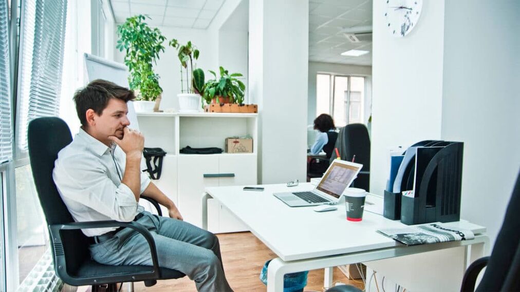 Congestive prostatitis caused by sedentary work