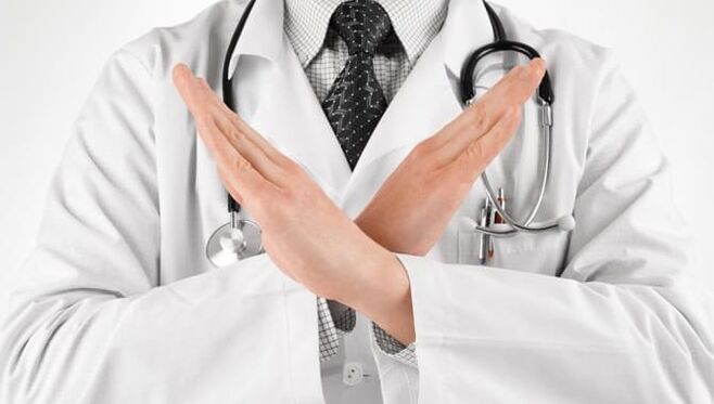 Doctors give contraindications to prostatitis exercise